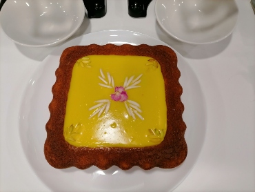 Persian Food - Saffron cake